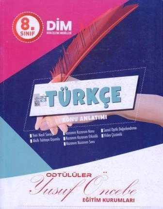 Odtülüler Yusuf Öncebe 8. Sınıf Türkçe Ders İşleme Modülleri 7 Modül Takım ürün görseli 1