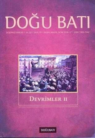 Doğu Batı Düşünce Dergisi Yıl: 20 Sayı: 79 Kasım, Aralık, Ocak 2016 - 2017 / Devrimler 2 ürün görseli 1