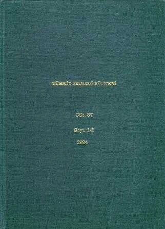 Türkiye Jeoloji Kurumu Bülteni Yıl: 1994 Sayı: 1-2 Cilt: 37 ürün görseli 1