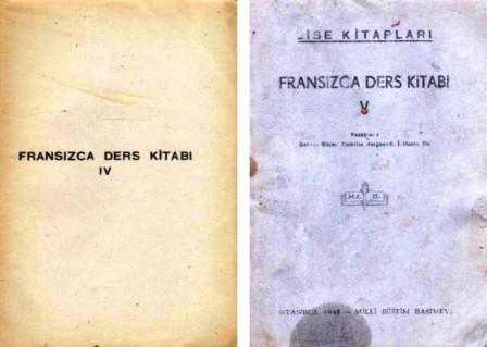 Lise Kitapları Fransızca Ders Kitabı IV + V (İki Kitap Takım) (Sahaf) (1945 Yılı Baskısı) ürün görseli 1