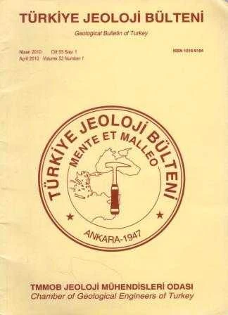 Türkiye Jeoloji Kurumu Bülteni Yıl: 2010 Sayı: 1 Cilt: 53 ürün görseli 1