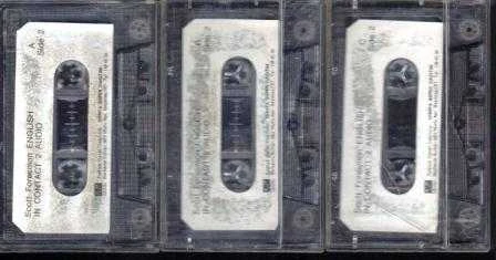 Scot Foresman English In Contact 2 Audio Casette (Side: 1 and 2) A + B + C / Three Casette Set ürün görseli 1