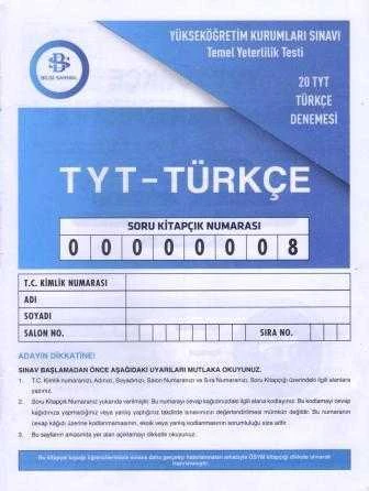 Bilgi Sarmal TYT Türkçe Deneme - 8 ürün görseli 1