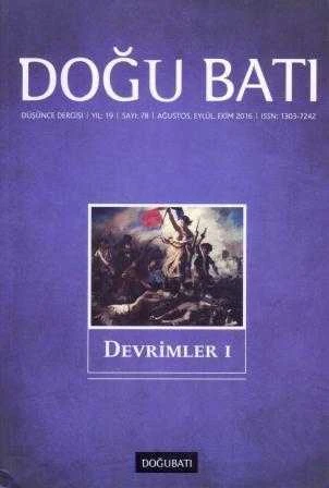 Doğu Batı Düşünce Dergisi Yıl: 19 Sayı: 78 Ağustos, Eylül, Ekim 2016 / Devrimler I ürün görseli 1