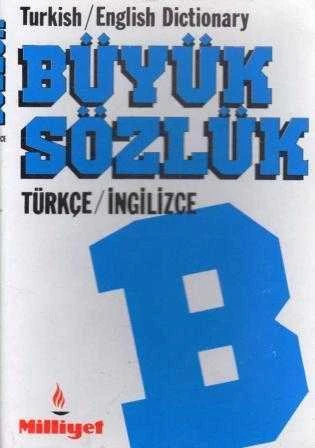 Turkish / English Dictionary Büyük Sözlük Türkçe / İngilizce ürün görseli 1