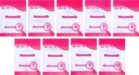 LYS - 1 Matematik 9 Deneme Takım (Deneme 1, 3, 4, 5, 6, 7, 8, 9, 10) ürün görseli 1