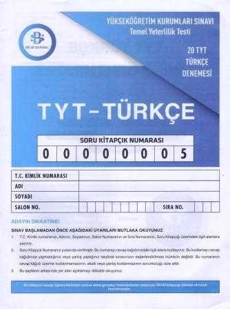Bilgi Sarmal TYT Türkçe Deneme - 5 ürün görseli 1