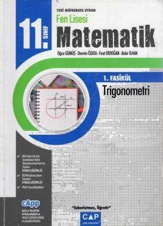 11. Sınıf Yeni Müfredata Uygun Fen Lisesi Matematik 1. Fasikül / Trigonometri "Ezberletmez Öğretir" ürün görseli 1