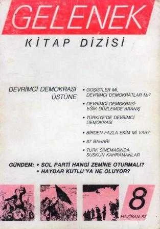 Gelenek Kitap Dizisi "Devrimci Demokrasi Üstüne" Yıl: 1987 Sayı: 8 ürün görseli 1