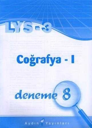 LYS - 3 Coğrafya 1 Deneme No: 8 ürün görseli 1