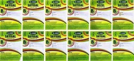 8. Sınıf Sayısal B Kitapcık Türü 2021 - 2022 Yılı 10 Deneme + 2 Simülasyon Toplam 12 Deneme Takım Deneme No: 6, 7, 9, 10, 16, 31, 34, 36, 37, 38, Kasım 2021 LGS Siöilasyonu, Nisan 2022 LGS Similasyonu ürün görseli 1