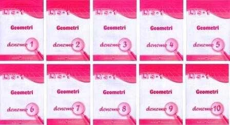 LYS - 1 Geometri 10 Deneme Takım (Deneme 1, 2, 3, 4, 5, 6, 7, 8, 9, 10) ürün görseli 1
