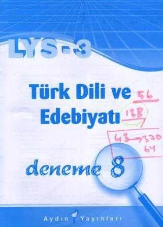 LYS - 3 Türk Dili ve Edebiyatı Deneme 8 ürün görseli 1