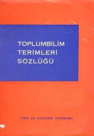 Toplumbilim Terimleri Sözlüğü / 1975 Yılı İlk Baskısı ürün görseli 1