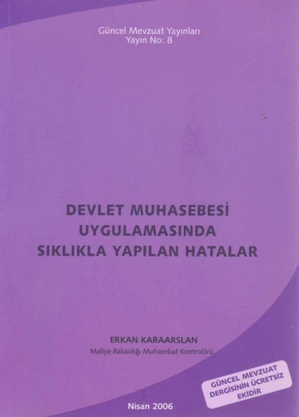 Devlet Muhasebesi Uygulamasında Sıklıkla Yapılan Hatalar ürün görseli 1
