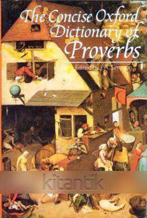 The Concise Oxford Dictionary Of Proverbs (1983 Yılı Deri Ciltli, Şömizli İkinci Baskısı) ürün görseli 1