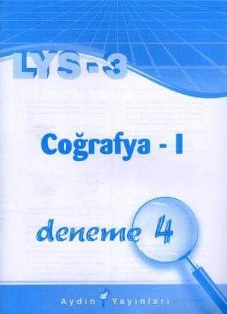 LYS - 3 Coğrafya 1 Deneme No: 4 ürün görseli 1