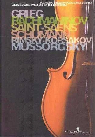 Boyut Classical Music Collection 4. Kitap - Grieg, Rachmaninov, Saint - Saens, Schumann, Rimsk - Korsakov, Mussorgsky Kitabı ürün görseli 1