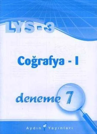 LYS - 3 Coğrafya 1 Deneme No: 7 ürün görseli 1