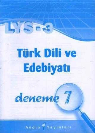 LYS - 3 Türk Dili ve Edebiyatı Deneme 7 ürün görseli 1