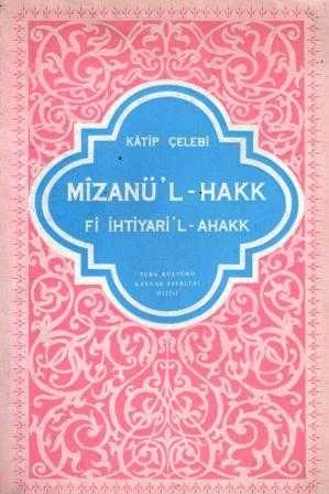 Mizanü'l - Hakk "Fi İhtiyari'l - Ahakk" / En Doğruyu Sevmek İçin Hak Terazisi - 1972 Yılı İlk Baskısı ürün görseli 1
