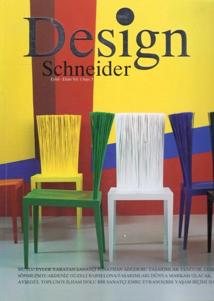 Design Schneider 9 Sayı Takım (Sayı: 1 + 2 + 3 + 5 + 6 + 7 + 9 + 12 + 14 - Avrupa Kuşe Kağıda Renkli Resimli İlk Baskıları ürün görseli 1