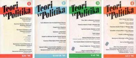 Teori ve Politika 96 / 1 - 2 - 3 - 4 (Kış, Bahar, Yaz ve Güz Sayıları) 4 Kitap Takım ürün görseli 1