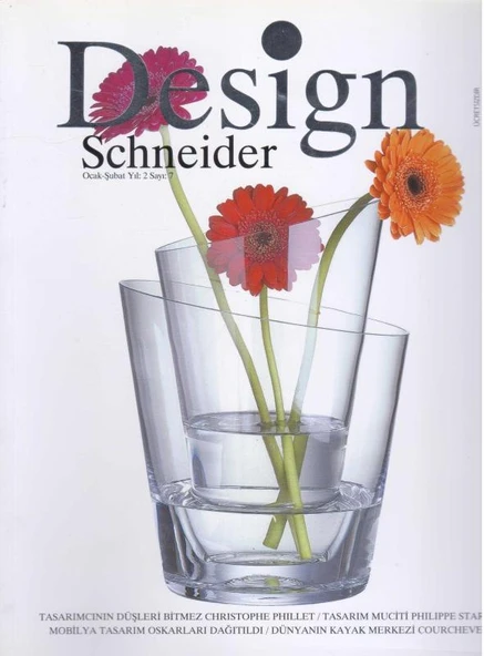 Design Schneider Ocak - Şubat Yıl: 2 Sayı: 7 - Avrupa Kuşe Kağıda Renkli Resimli İlk Baskısı ürün görseli 1