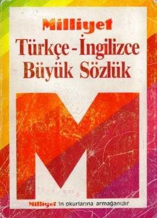 Milliyet Türkçe - İngilizce Büyük Sözlük (1987 Yılı İlk Baskısı) ürün görseli 1