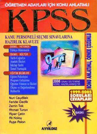 Öğretmen Adayları İçin Konu Anlatımlı KPSS Hazırlık Kılavuzu-Konu Anlatımlı Örnek Çözümlü (1999-2005 Soruları-Cevapları) ürün görseli 1