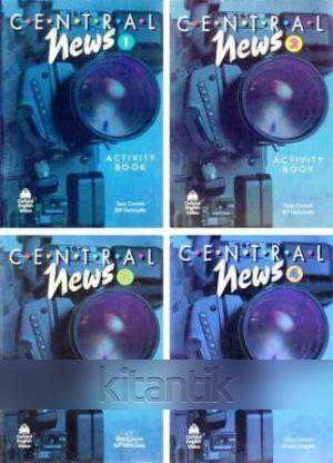 Oxford English Video / Central News 1 + 2 + 3 + 4 Activity Book (4 Book Set) ürün görseli 1