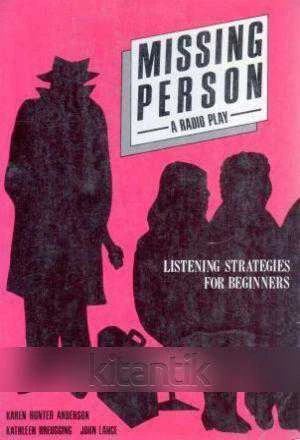 Missing Person a Radio Play - Listening Strategies For Beginners - 1983 Yılı İlk Baskısı ürün görseli 1