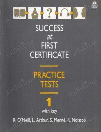Success At First Certificate Practice Tests 1 With Key ürün görseli 1