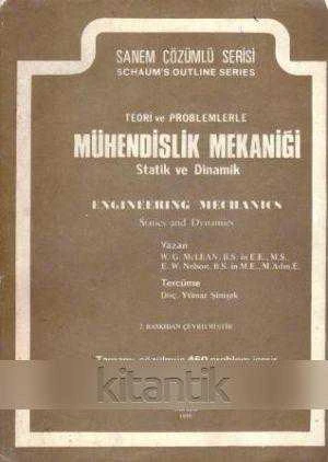 Schaum's Outlıne Series Teori ve Problemlerle Mühendislik Mekaniği / Statik ve Dinamik - Doç. Yılmaz Şimşek Çevirisi - 1979 Yılı İlk Baskısı ürün görseli 1