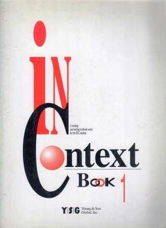 In Context Book 1 - A reading and Writing Textbook Series for the EFL Student ürün görseli 1