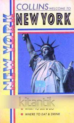 New York / Welcome To New York (1987 Yılı Avrupa Kuşe Kağıda, Renkli, Resimli İlk Baskısı) ürün görseli 1