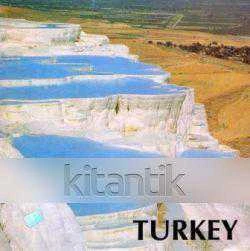 Pamukkale / Turkey - Avrupa Kuşe Kağıda, Renkli, Resimli, İlk Baskısı ürün görseli 1