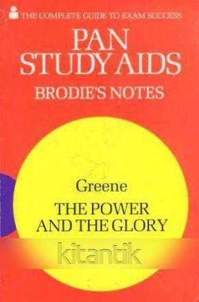 Pan Study Aids Brodie's Notes On Graham Greene's - The Power and The Glory (1977 Yılı İlk Baskısı) ürün görseli 1