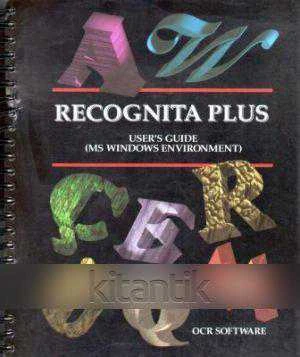 Recognita Plus The International OCR Version 2.0 (MS Windows Environment) User's Guide ürün görseli 1