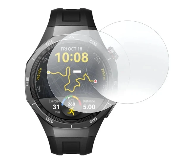 Huawei Watch GT 6 Pro Uyumlu 3 Adet Şeffaf Ultra koruyucu Nano Jelatin ürün görseli 1