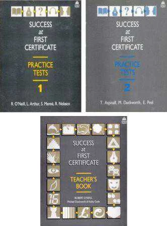 Success At First Certificate Practice Tests 1 With Key + 2 With Key + Teacher's Book (3 Book Set) ürün görseli 1