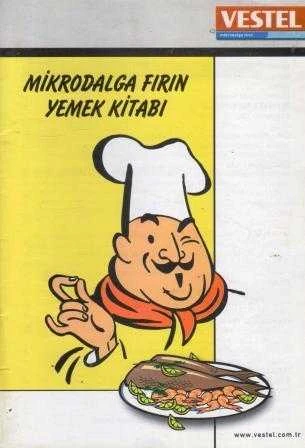 Vestel Mikrodalga Fırın Yemek Kitabı ve Kullanım Kılavuzu ürün görseli 1