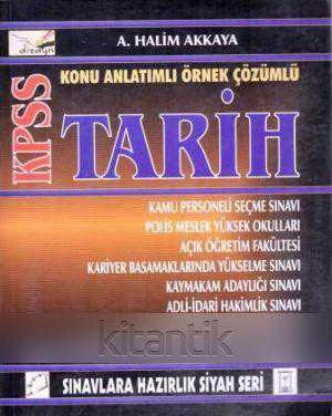 KPSS Konu Anlatımlı Örnek Çözümlü Tarih ürün görseli 1