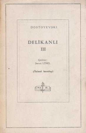 MEB Dünya Edebiyatından Klasikler / Delikanlı Cilt III (1963 Yılı İkinci Baskısı) / Servet Lünel Çevirisi ürün görseli 1
