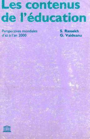 Les Contenus de L'education / Perspectives Mondiales d'ici a l'an 2000 (1987 Yılı İlk Baskısı) ürün görseli 1