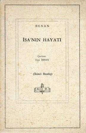 İsa'nın Hayatı / Ziya İshan Çevirisi - 1964 Yılı İkinci Baskısı ürün görseli 1