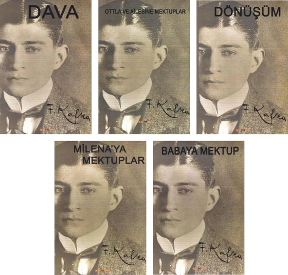 Zumer Yayınları Kafka Dizisi 4 Kitap Takım (Babaya Mektup + Dava + Milena'ya Mektuplar Ottla ve Ailesine Mektuplar) ürün görseli 1