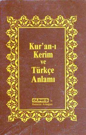 Kur'an-ı Kerim ve Türkçe Anlamı (Cep Boy) ürün görseli 1