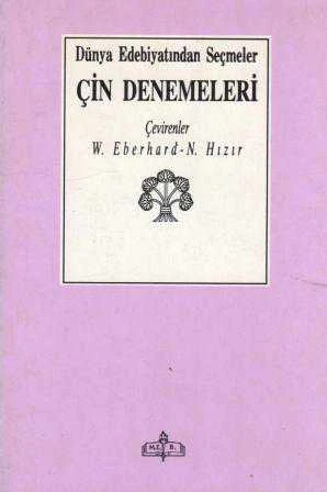 Dünya Edebiyatından Seçmeler Çin Denemeleri (1989 Yılı İlk Baskısı) ürün görseli 1
