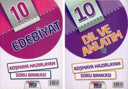 10. Sınıf Dil ve Anlatım Koşmaya Hazırlayan Soru Bankası + 10 Edebiyat Koşmaya Hazırlayan Soru Bankası / 2 Kitap Birarada ürün görseli 1